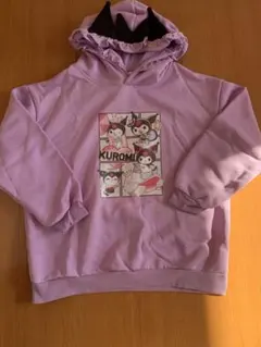 KUROMI フリースパーカー ラベンダー