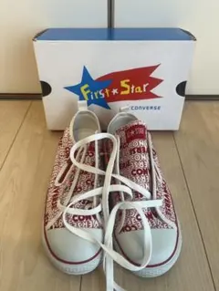 【新品未使用】CONVERSE First Star スニーカー　22センチ