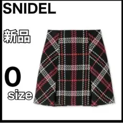 スナイデル ロービング チェックミニスカート レディース フレアスカート　ピンク