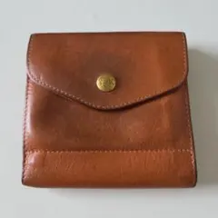 IL BISONTE 二つ折り財布 レザー ブラウン