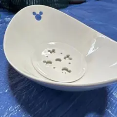 ミッキーシルエット ボウル 飾り皿