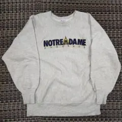 90s Champion REVERSE WEAVE ノートルダム大学 刺繍タグ