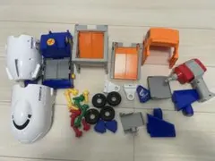 多美卡 貨車與貨運噴射機 多功能拖車 迷你車套裝