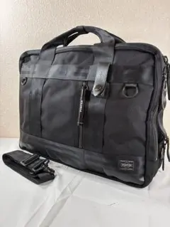 [未使用級] PORTER　HEAT　3WAY　ビジネスバッグ　２層