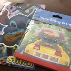 スティッチ メモ用紙 2枚セット 東京ディズニーリゾート