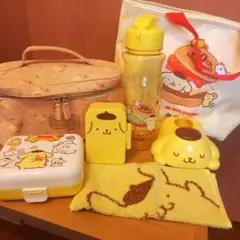 サンリオ　ポムポムプリン×モスバーガー　グッズ　おまとめ7点セット