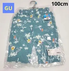 ジーユー　100cm ベビーシャーク　サマナルパンツ