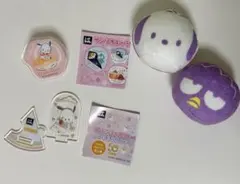 はま寿司 はまっこセット すき家 すきすきセット ポチャッコ バツ丸 4点セット