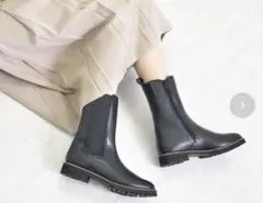 新品☆アルファキュービック☆サイドゴアブーツ　撥水　レインブーツのサムネイル