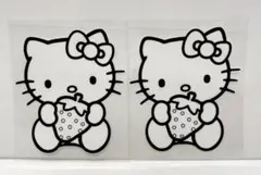 ハローキティ キティちゃん ハーフ カプラ 防水シール