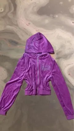 ギャル ピンクフルジップパーカー スタッズ付き