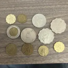 香港硬貨　11枚のサムネイル