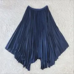 ✨美品✨ポロラルフローレン　ロングスカート　プリーツ　ネイビー　サイズ2のサムネイル