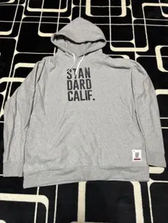 スタンダードカリフォルニア　グレー　パーカー Sサイズ
