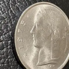 1833年 ベルギー 5フラン 銀貨 レオポルド王 - メルカリ