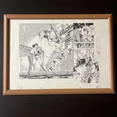 シティーハンター大原画展　複製原画　ガラス越しのキス　3Pセット シティーハンター 大原画展 複製原画 ガラス越しのキス 3Pセット