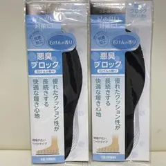 未使用2セット！ コロンブス 悪臭ブロックインソール 石けんの香りのサムネイル