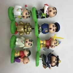 クレヨンしんちゃん エッグチョコミニフィギュア 8体セット