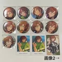 あんスタ 三毛縞斑 缶バッジ ぱしゃっつ スタフォニ trip カード