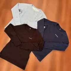 モンベル　150 ジオライン　EXP. M.W. 長袖アンダーシャツ 3点