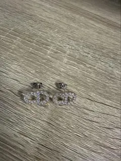 Dior CD両耳ピアス ゴールド