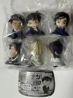 名探偵コナン ちぢませ隊10 全6種コンプリート ガチャ