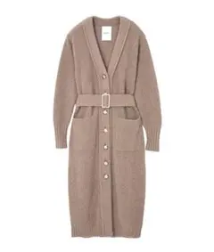 Her lip to ♡ Wool-blend Long Cardigan