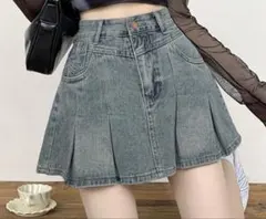SHEIN デニムミニスカート
