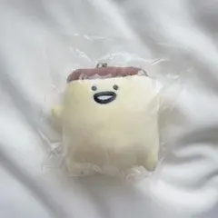 お文具さん　プリンさん ぬいぐるみキーホルダー