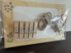 クリップ付き写真フレーム（グリーンリーフＡ）