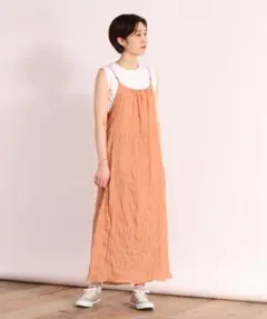 cepo セポ　ワッシャーキャミワンピース　２ＷＡＹ　オレンジのサムネイル