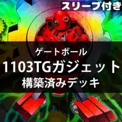 遊戯王 1103環境 TGガジェット 構築済みデッキ ゲートボール サイドEX