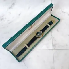 美品✨GUCCI グッチ シェリーライン クォーツ メンズ 黒文字盤 箱付きのサムネイル