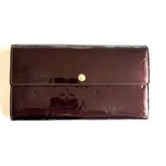 【極美品】ルイヴィトン ポルトフォイユ サラ モノグラムヴェルニ 長財布