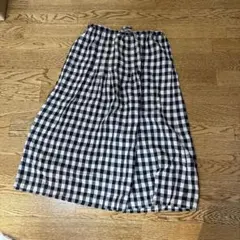 スタディオクリップ フレアスカート チェック