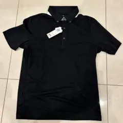 UNIQLO ドライコンフォートシャツカラーポロシャツ　ブラックLサイズ