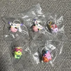 デジモン　ガチャガチャ　５つセット