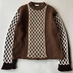 J.W.ANDERSON 編み込みデザイン ニット セーターのサムネイル