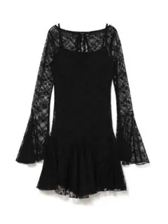 andmary Sala lace mini dress - メルカリ
