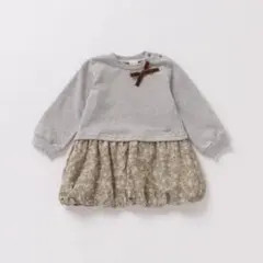 プティマイン♡花柄切替ワンピース♡120cm