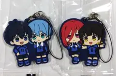 ブルーロック キャラクターグッズまとめ売り ラバーストラップ 潔 氷織