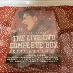 中森明菜 THE LIVE DVD COMPLETE BOX 新品未開封 - メルカリ