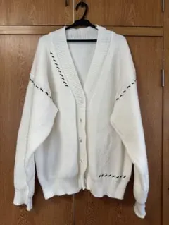 SHEIN コート　コントラストトリム　ドロップショルダー　オーバーサイズ