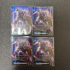 ガンダムカードゲーム ユニコーンガンダム(デストロイモード) LR 4枚のサムネイル