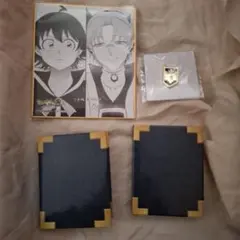 出*】様 魔入りました！入間くん展　色紙&ピンバッジ7(ザイン)、くじバラム賞(