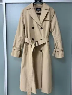 HusHusH ハッシュアッシュ ロング トレンチコート ベージュ M