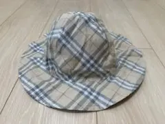 バーバリー　子供用　帽子　リバーシブル　チェック48cm50cm 80 90男女のサムネイル
