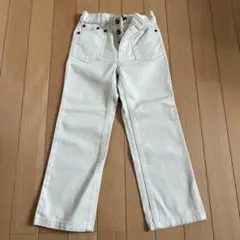 RALPH LAUREN ホワイト ストレートパンツ 110のサムネイル