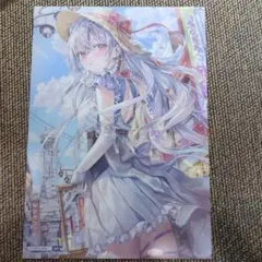 アールジュネス ももこ 版画展 WEB予約プレゼント A4特製クリア