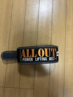 ALL OUT パワーリフティングベルト トレーニングベルト sサイズのサムネイル